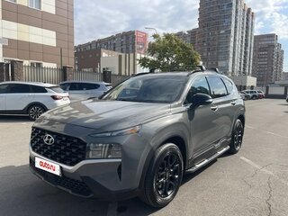 2022 Hyundai Santa Fe IV Рестайлинг, серый, 3570000 рублей, вид 3