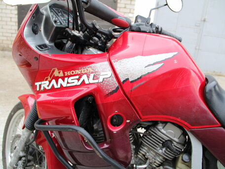 1998 Honda XL600V Transalp, красный, 220000 рублей, вид 5