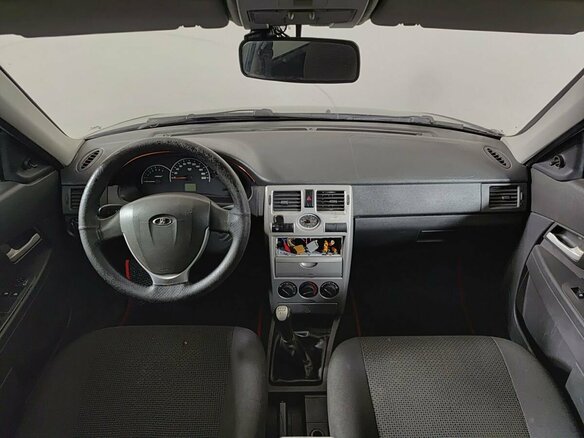 2012 Lada (ВАЗ) Priora I, чёрный - вид 13