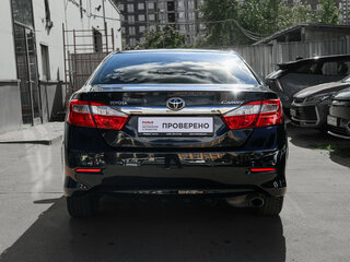 2012 Toyota Camry VII (XV50), чёрный, 1330000 рублей, вид 5