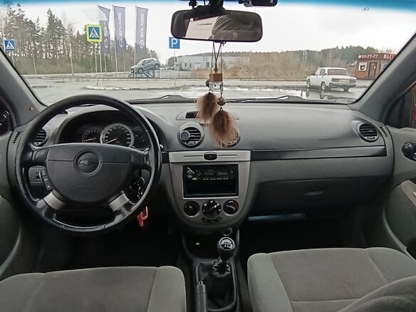 2006 Chevrolet Lacetti I, красный, 340000 рублей - вид 10