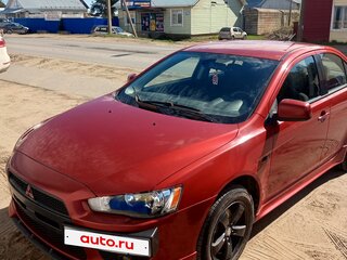 2008 Mitsubishi Lancer X, красный, 680000 рублей, вид 1