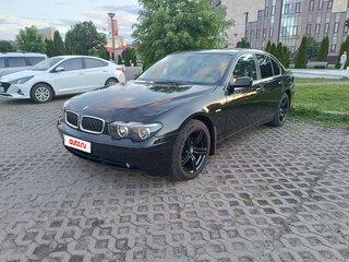 2003 BMW 7 серии 735i IV (E65/E66), чёрный, 850000 рублей, вид 1