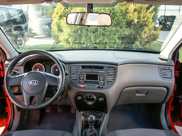 2010 Kia Rio II Рестайлинг, красный - вид 10