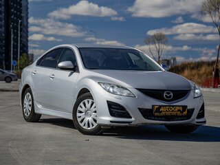 2012 Mazda 6 II (GH) Рестайлинг, серебристый, 819000 рублей, вид 1