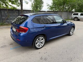 2014 BMW X1 20d I (E84) Рестайлинг, синий, 1400000 рублей, вид 3