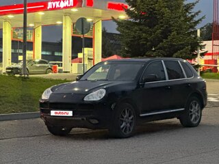 2006 Porsche Cayenne S I (955), чёрный, 800000 рублей, вид 3