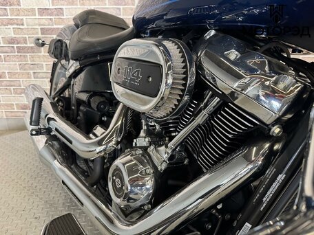 2022 Harley-Davidson Fat Boy, синий, 2185000 рублей, вид 1