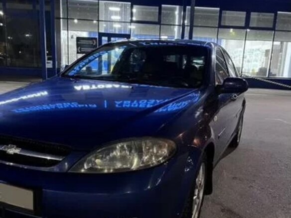 2008 Chevrolet Lacetti I, синий, 365000 рублей - вид 6