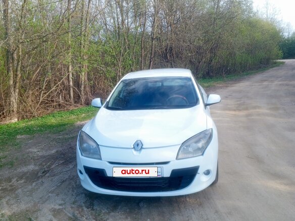 2009 Renault Megane III, белый