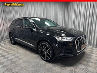 2022 Audi Q7 45 TDI II (4M) Рестайлинг, чёрный, 8955000 рублей, вид 1