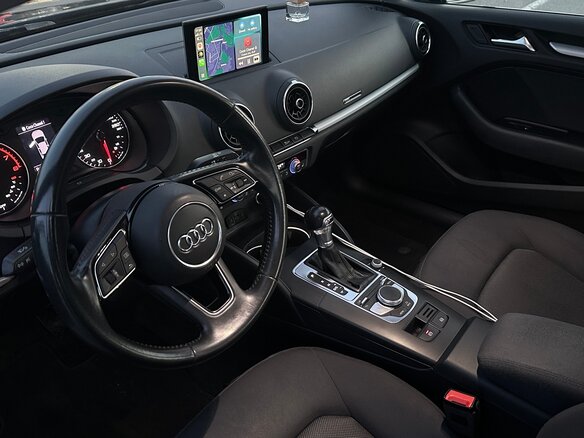 2018 Audi A3 III (8V) Рестайлинг, чёрный - вид 7