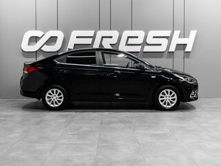 2018 Hyundai Solaris II, чёрный, 1333000 рублей, вид 5