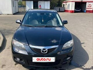 2008 Mazda 3 I (BK) Рестайлинг, чёрный, 470000 рублей, вид 1