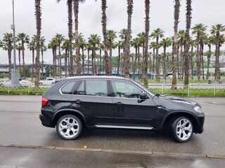 2008 BMW X5 30i II (E70), чёрный, 1490000 рублей, вид 4