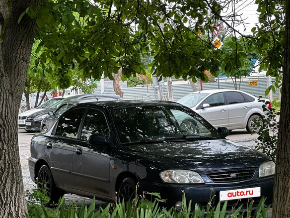 2007 Kia Spectra I Рестайлинг 2, синий, 350000 рублей