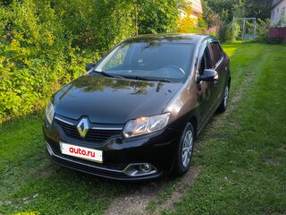 2016 Renault Logan II, чёрный, 850000 рублей, вид 1