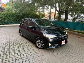 2014 Honda Fit III, чёрный, 990000 рублей, вид 1