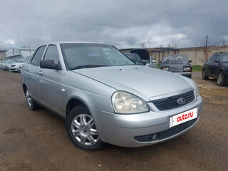 2007 Lada (ВАЗ) Priora I, серебристый, 269900 рублей, вид 4
