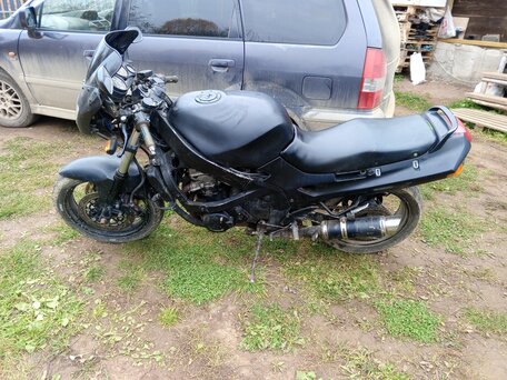 1992 Kawasaki ZZR 400, чёрный, 110000 рублей, вид 2