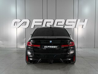 2021 BMW 5 серии 530i VII (G30/G31/G38) Рестайлинг, чёрный, 4499000 рублей, вид 4