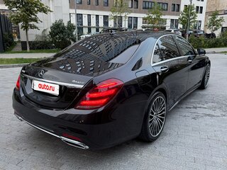 2017 Mercedes-Benz S-Класс 400 d Long VI (W222, C217) Рестайлинг, чёрный, 3500000 рублей, вид 4
