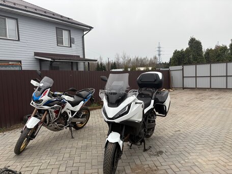 2020 Honda CRF 1000L Africa Twin, белый, 1299999 рублей, вид 4