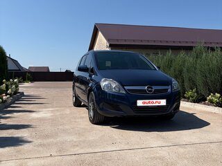 2012 Opel Zafira B Рестайлинг, синий, 550000 рублей, вид 3
