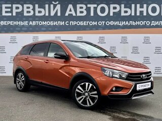 2021 Lada (ВАЗ) Vesta SW Cross I, оранжевый, 1150000 рублей, вид 3