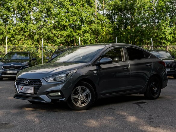 2019 Hyundai Solaris II, серый
