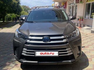 2019 Toyota Highlander III (XU50) Рестайлинг, серый, 4100000 рублей, вид 1