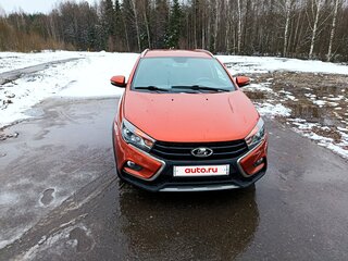 2018 Lada (ВАЗ) Vesta SW Cross I, оранжевый, 990000 рублей, вид 1