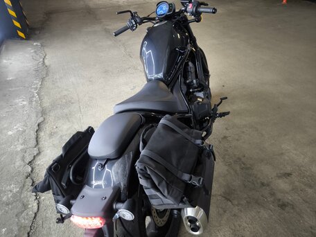 2022 Honda CMX 1100 Rebel, чёрный, 850000 рублей, вид 3