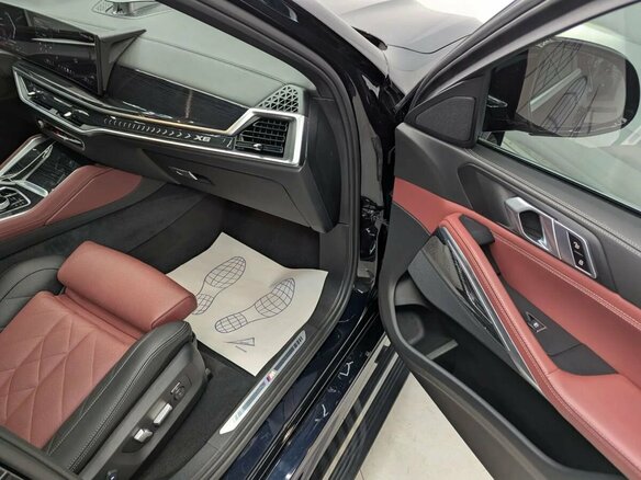 2023 BMW X6 30i III (G06) Рестайлинг, синий - вид 22