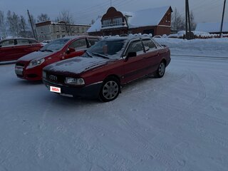 1987 Audi 80 IV (B3), красный, 200000 рублей, вид 2