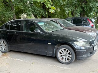 2008 BMW 3 серии 320i V (E90/E91/E92/E93), чёрный, 750000 рублей, вид 2