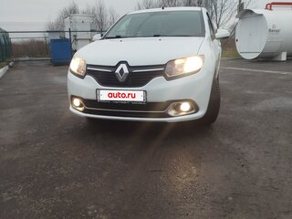 2017 Renault Logan II, белый, 770000 рублей, вид 3