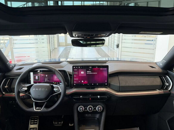 2025 Skoda Kodiaq II, синий, 7150000 рублей - вид 10