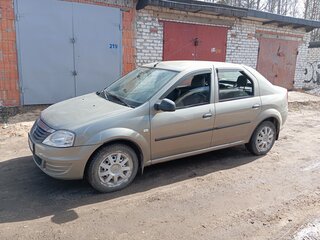 2011 Renault Logan I Рестайлинг, бежевый, 420000 рублей, вид 1