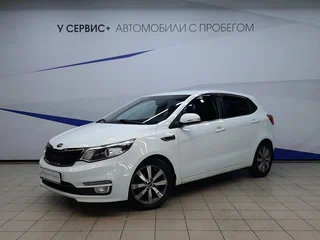 2017 Kia Rio III Рестайлинг, белый, 970000 рублей, вид 1