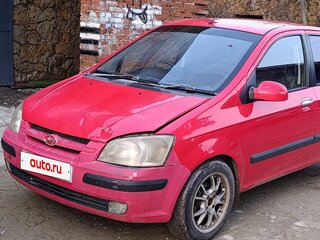 2004 Hyundai Getz I, красный, 295000 рублей, вид 1