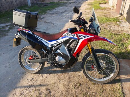 2022 Motoland Dakar ST, красный, 115000 рублей, вид 2