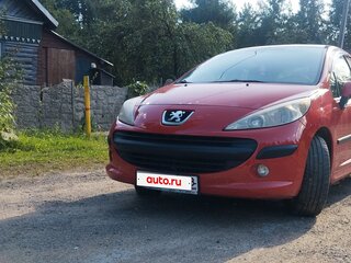 2009 Peugeot 207 I Рестайлинг, красный, 300000 рублей, вид 2