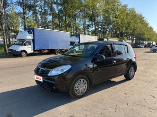 2014 Renault Sandero I, чёрный, 590000 рублей, вид 1