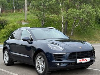 2017 Porsche Macan S Diesel I, синий, 3960000 рублей, вид 1