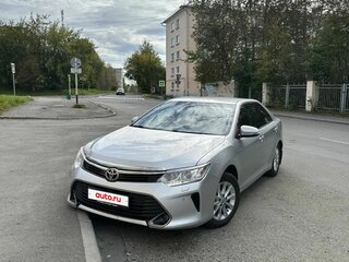 2015 Toyota Camry VII (XV50) Рестайлинг, серый, 1700000 рублей, вид 2