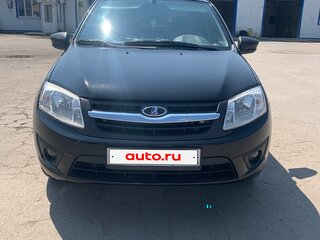 2018 Lada (ВАЗ) Granta I, чёрный, 590000 рублей, вид 2