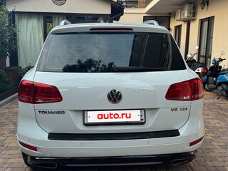 2012 Volkswagen Touareg II, белый, 2200000 рублей, вид 5