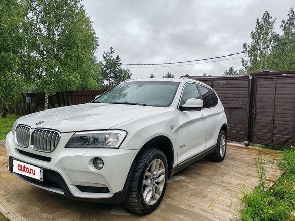 2012 BMW X3 28i xDrive II (F25), белый - вид 2