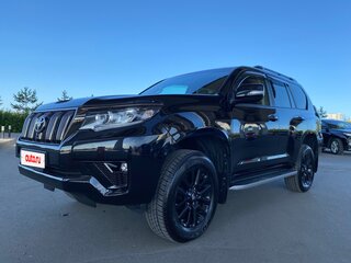 2021 Toyota Land Cruiser Prado 150 Series Рестайлинг 3, чёрный, 7777777 рублей, вид 3